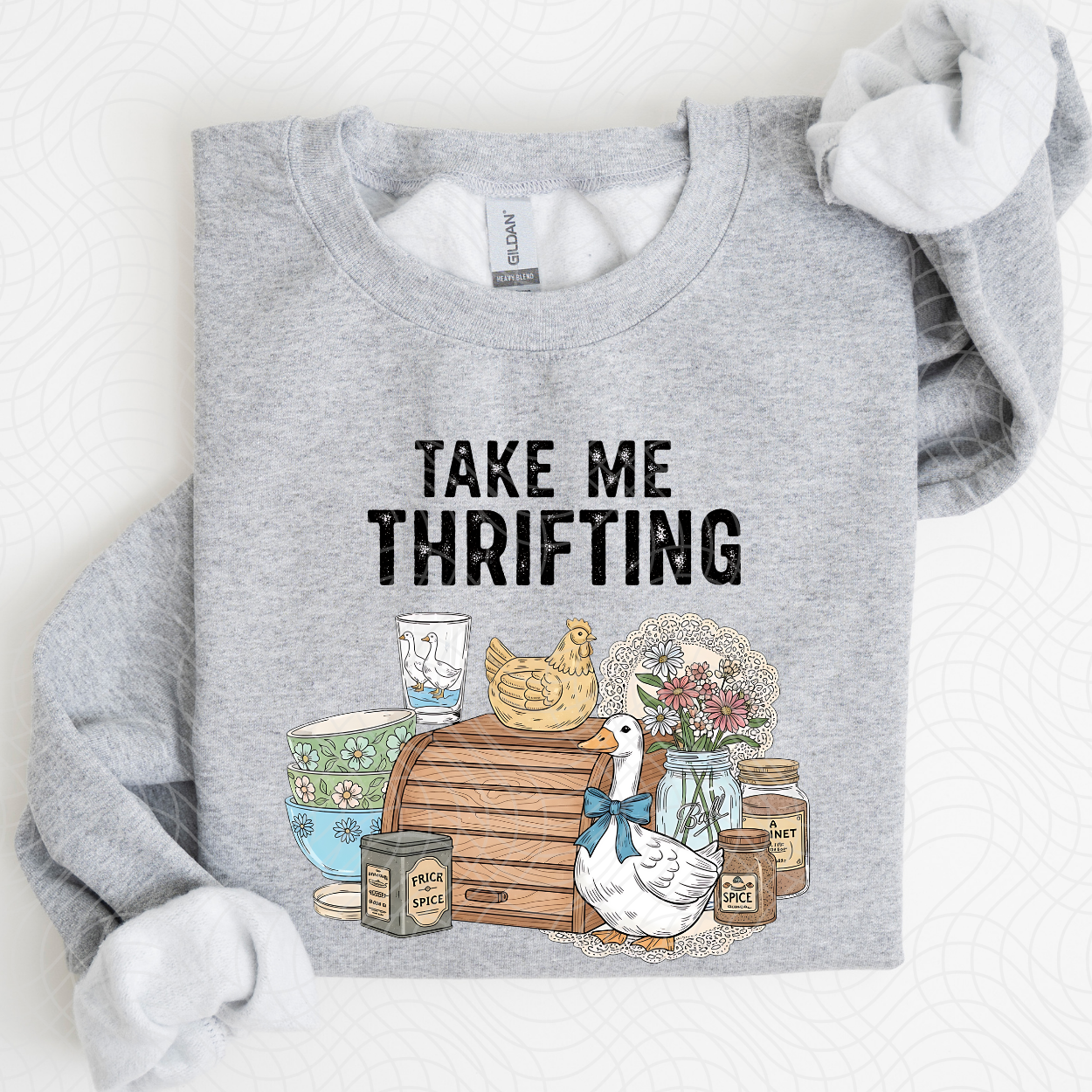 TAKE ME THRIFTING - DTF TRANSFER