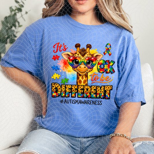 ITS OKAY TO BE DIFFERENT - DTF TRANSFER