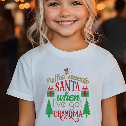 WHO NEEDS SANTA - DTF TRANSFER