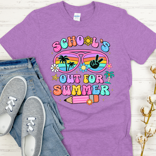 SCHOOLS OUT FOR SUMMER - DTF TRANSFER