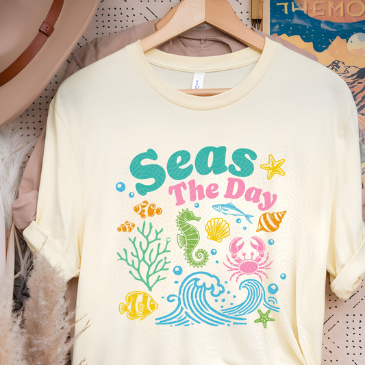 SEAS THE DAY - DTF TRANSFER