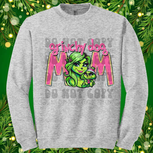 GREEN GUY DOG MOM - DTF TRANSFER