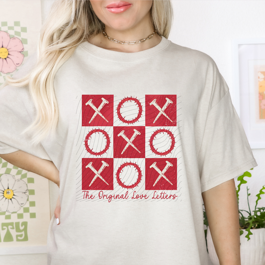 ORIGINAL LOVE LETTERS RED - DTF TRANSFER