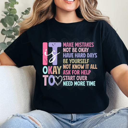 IT IS OKAY - DTF TRANSFER