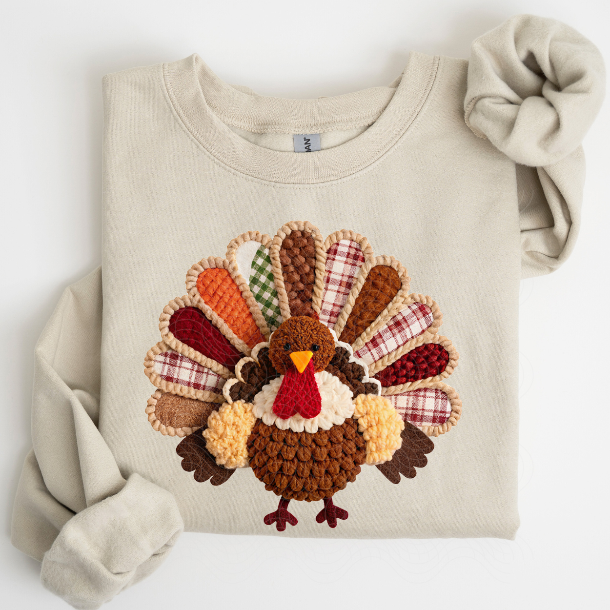 FAUX YARN TURKEY - DTF TRANSFER