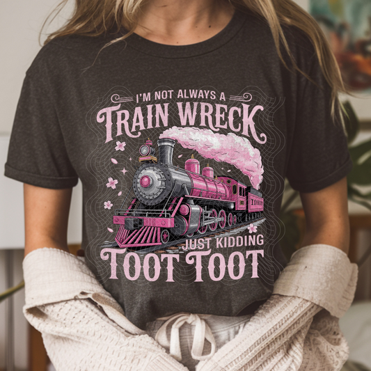 TRAIN WRECK - DTF TRANSFER