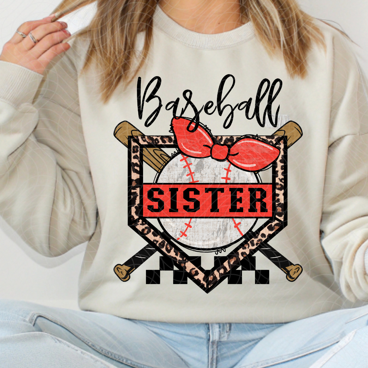 BASEBALL SISTER - DTF TRANSFER