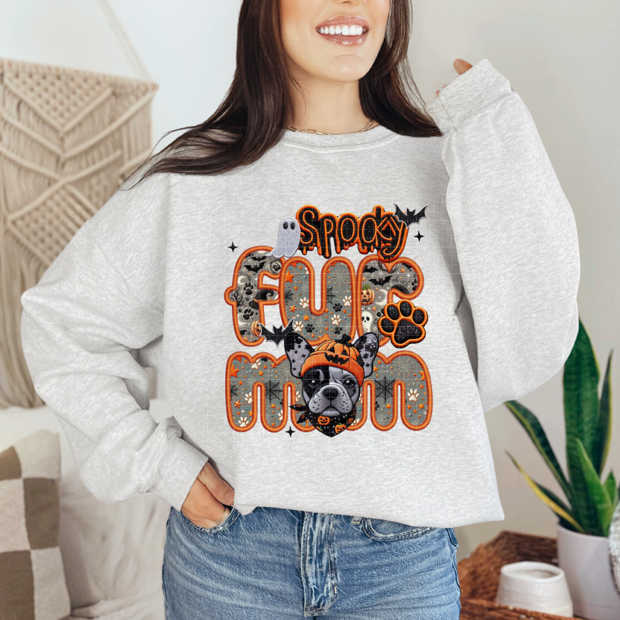 SPOOKY FUR MOM 6 - DTF TRANSFER