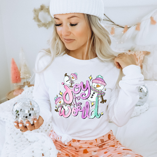 JOY TO THE WORLD - DTF TRANSFER