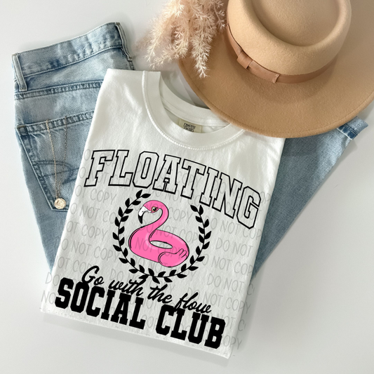 FLOATING SOCIAL CLUB - DTF TRANSFER