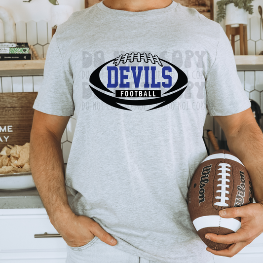 DEVILS WHOLE FOOTBALL - DTF TRANSFER