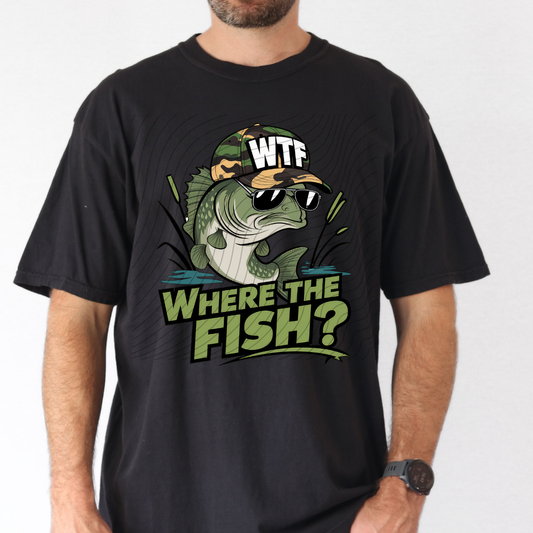 WHERE THE FISH - DTF TRANSFER
