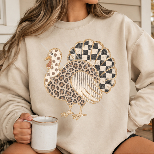PATTERN TURKEY - DTF TRANSFER