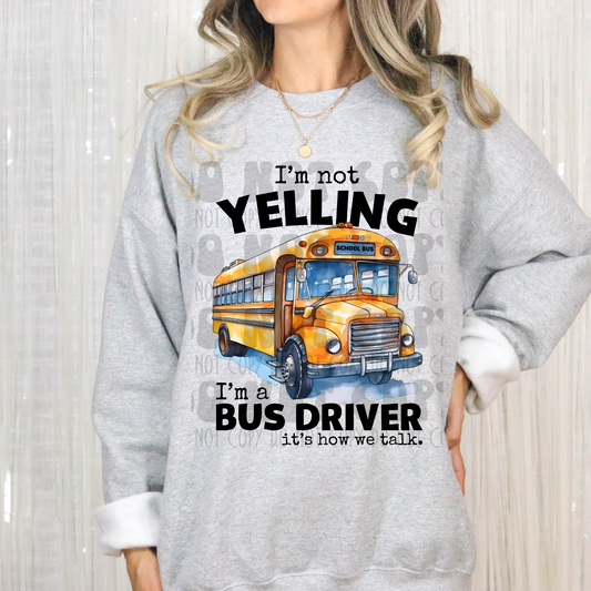 BUS DRIVER - DTF TRANSFER