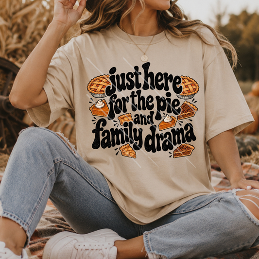 PIE AND FAMILY DRAMA - DTF TRANSFER