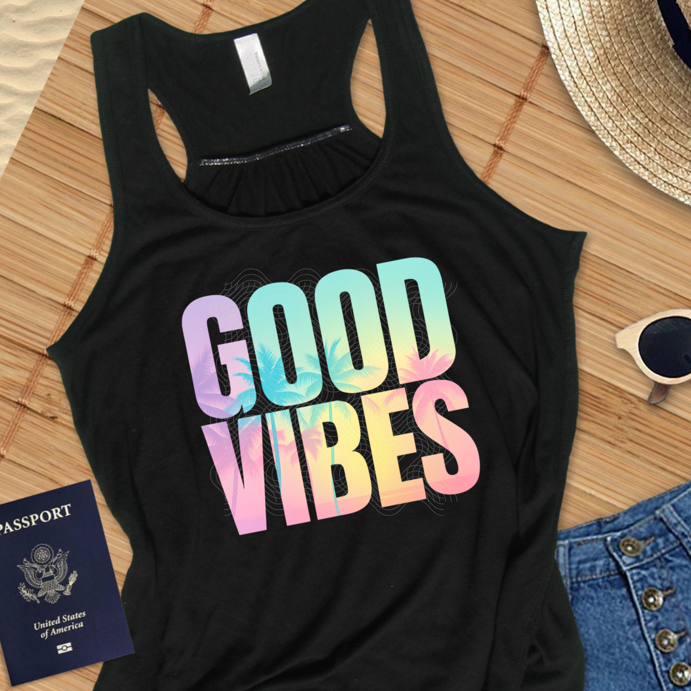 GOOD VIBES - DTF TRANSFER