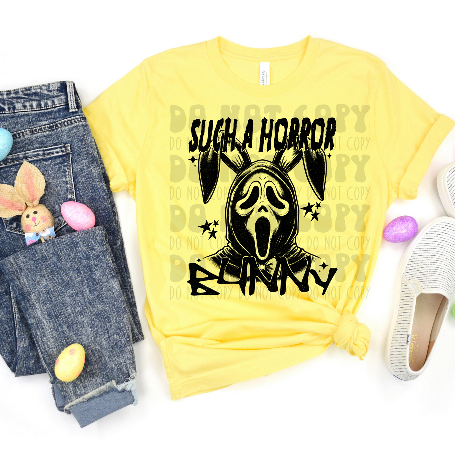 HORROR BUNNY SCREAM - DTF TRANSFER