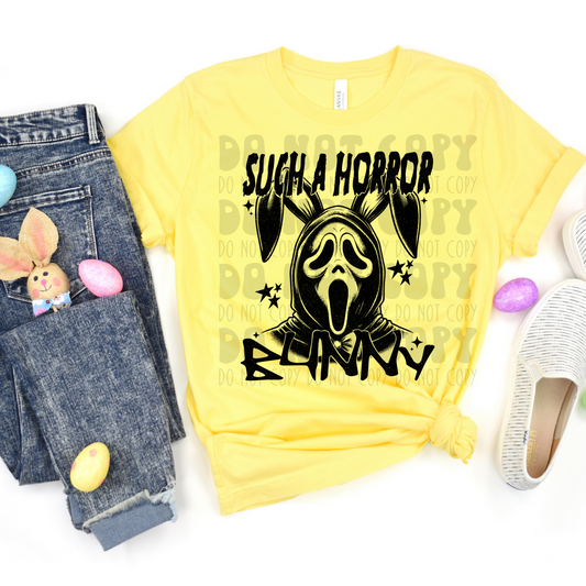 HORROR BUNNY SCREAM - DTF TRANSFER