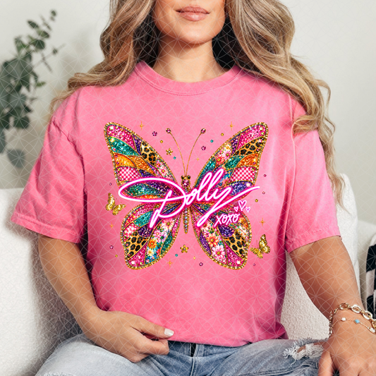 DOLLY  BUTTERFLY - DTF TRANSFER