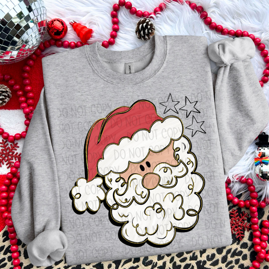 WHIMSICAL SANTA - DTF TRANSFER