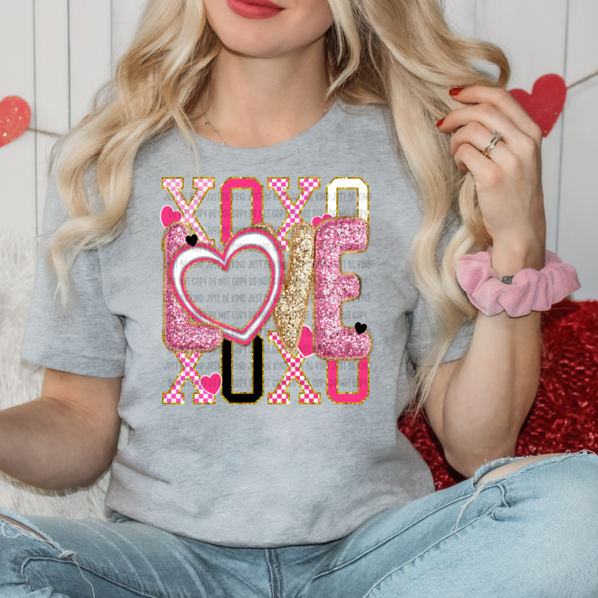 XO LOVE XO - DTF TRANSFER