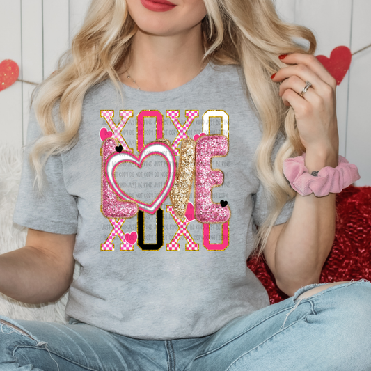 XO LOVE XO - DTF TRANSFER