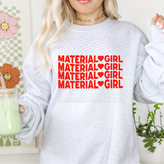 MATERIAL GIRL - DTF TRANSFER