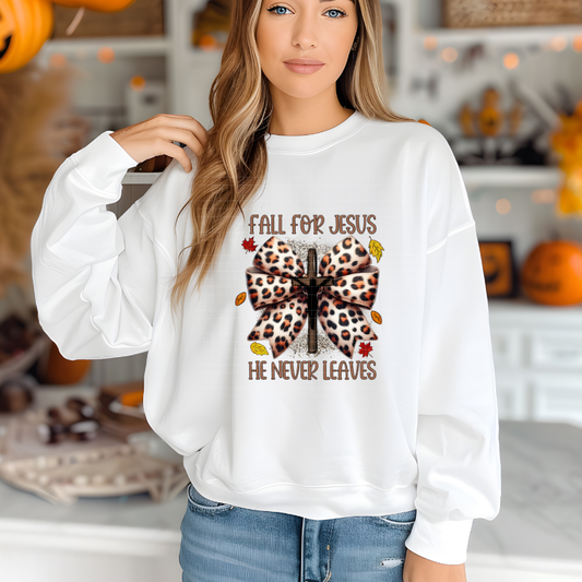 FALL FOR JESUS - DTF TRANSFER