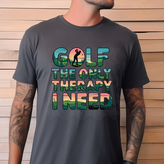 GOLF THERAPY - DTF TRANSFER