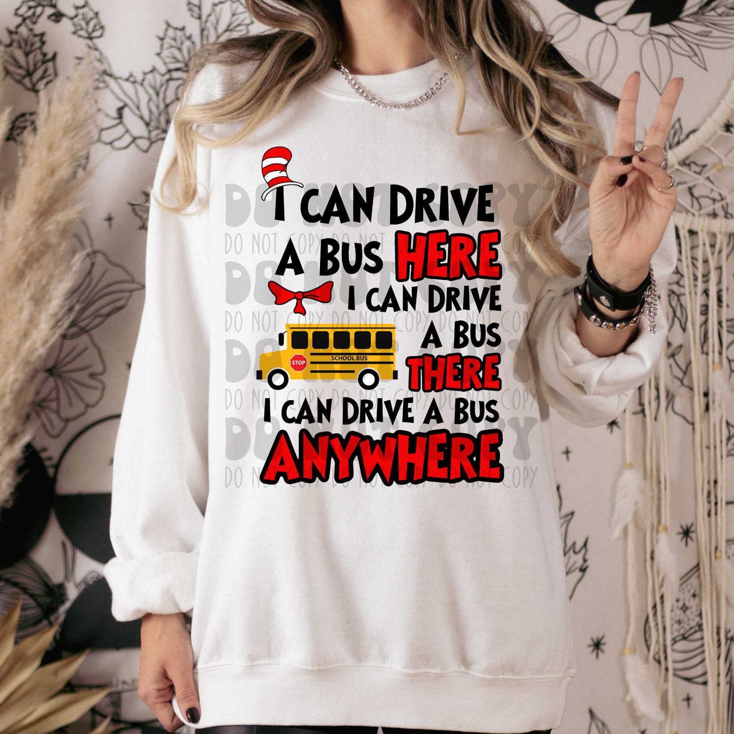 DRIVE BUS - DTF TRANSFER