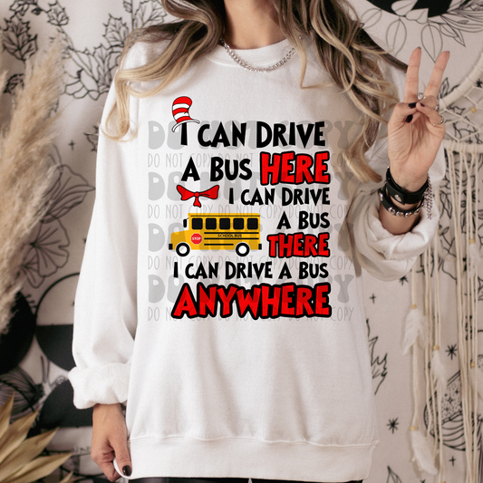 DRIVE BUS - DTF TRANSFER