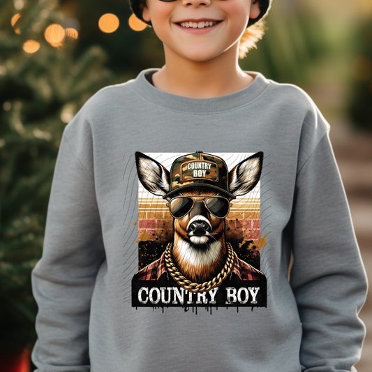 COUNTRY BOY - DTF TRANSFER