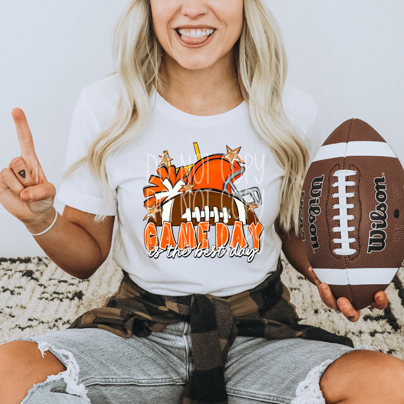 GAME DAY IS THE BEST DAY ORANGE - DTF TRANSFER