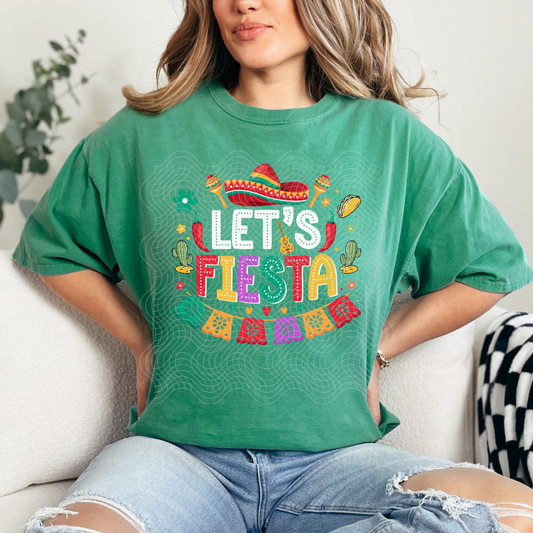 LETS FIESTA - DTF TRANSFER