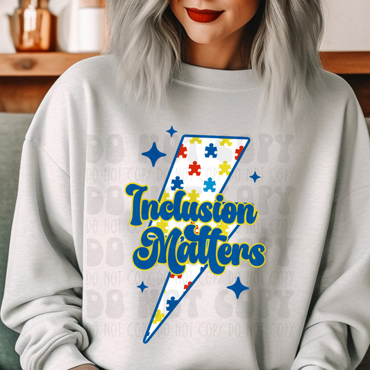INCLUSION MATTERS AUTISM - DTF TRANSFER