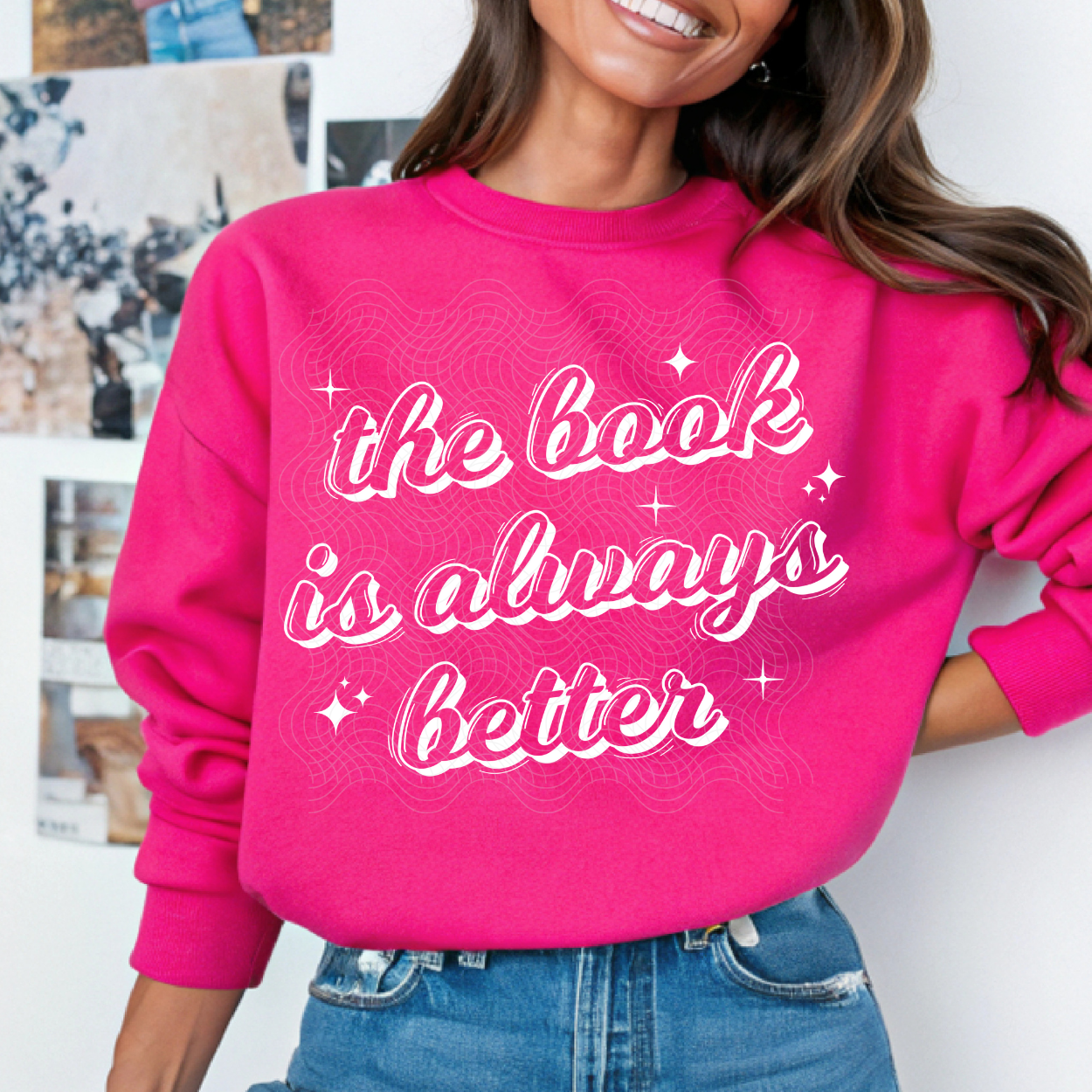 THE BOOK IS ALWAYS BETTER - DTF TRANSFER