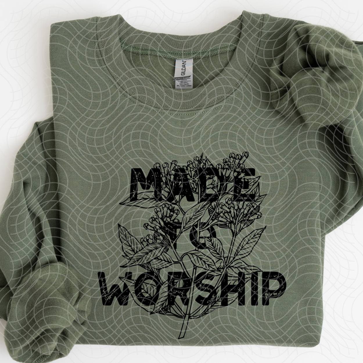 MADE TO WORSHIP - DTF TRANSFER