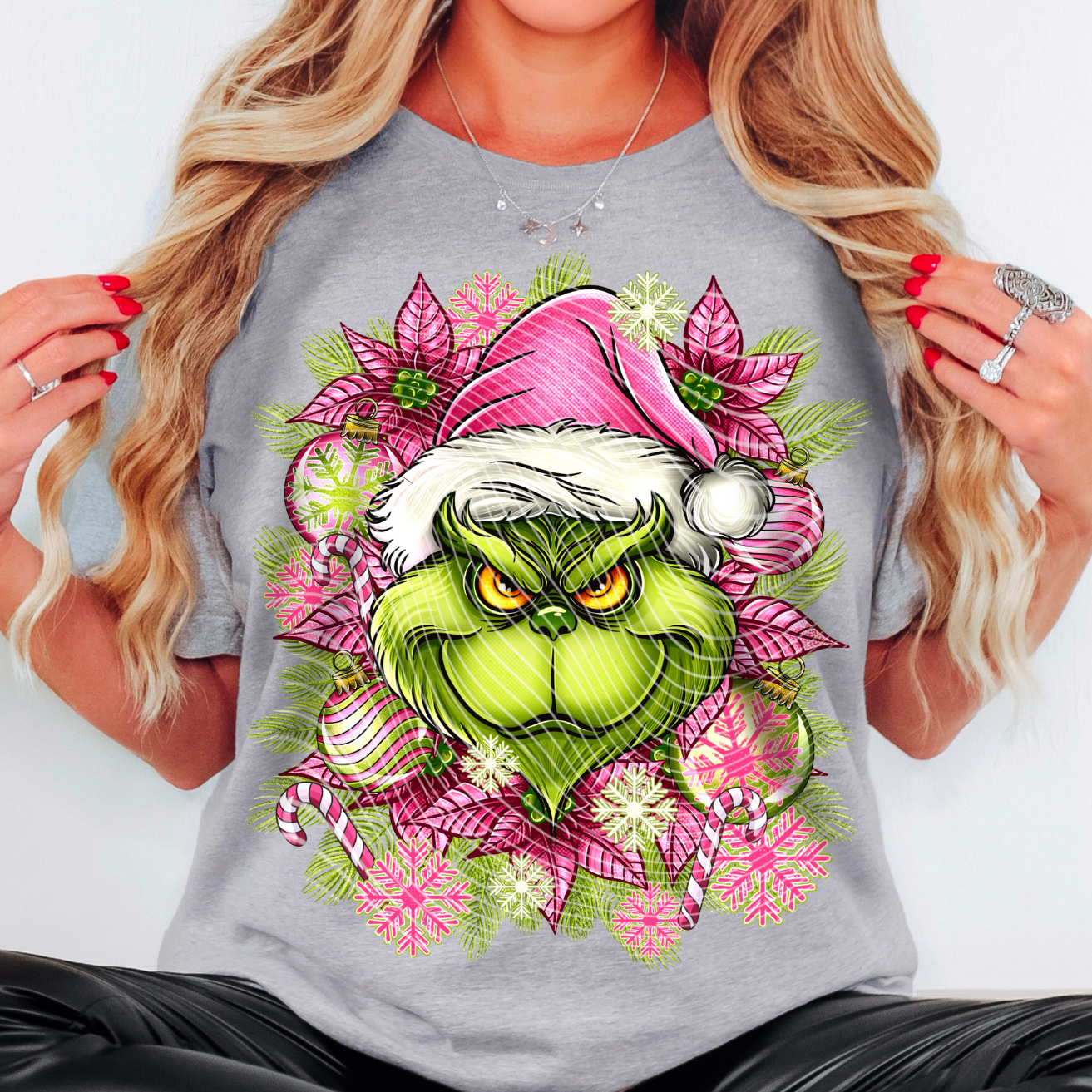 PINK AND GREEN GUY - DTF TRANSFER