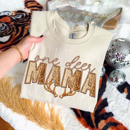 ONE DEER MAMA - DTF TRANSFER
