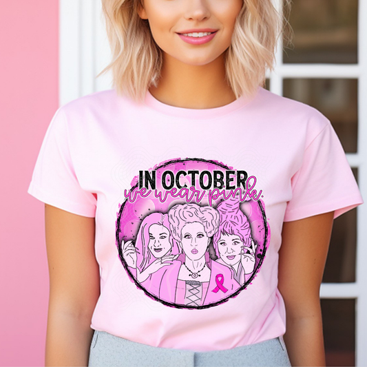 WE WEAR PINK - DTF TRANSFER