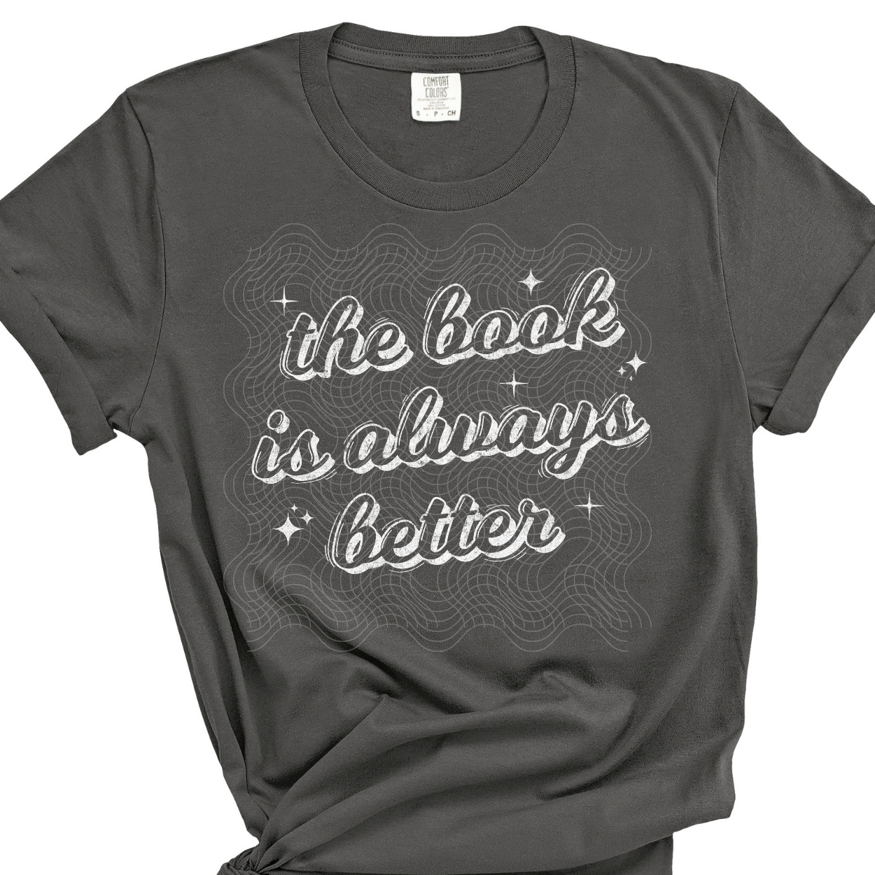 THE BOOK IS ALWAYS BETTER DISTRESSED - DTF TRANSFER