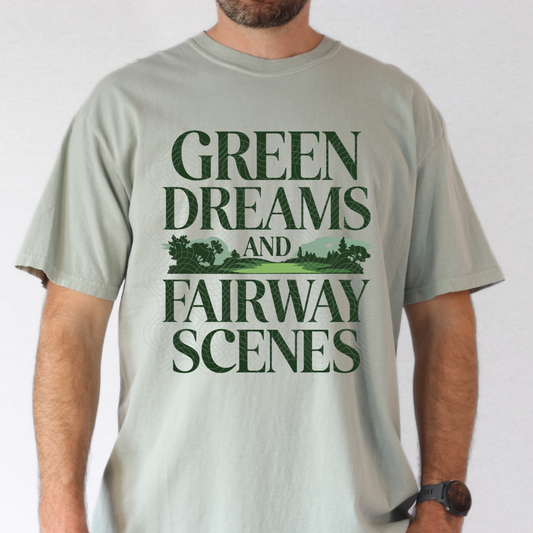 GREEN DREAMS - DTF TRANSFER