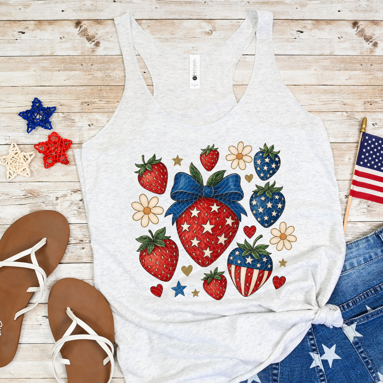 PATRIOTIC BERRIES - DTF TRANSFER