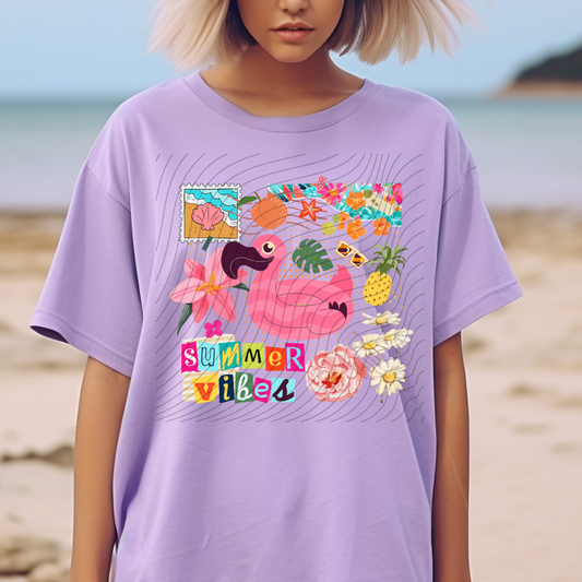 SUMMER VIBES COLLAGE - DTF TRANSFER