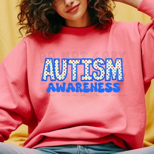 AUTISM AWARENESS - DTF TRANSFER