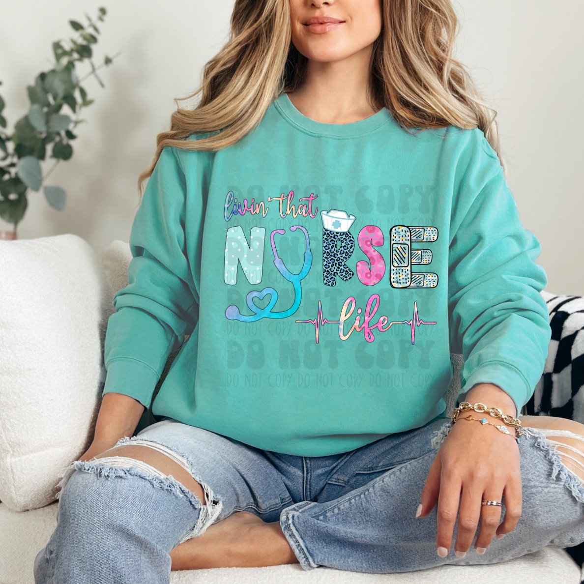 LIVIN THAT NURSE LIFE - DTF TRANSFER