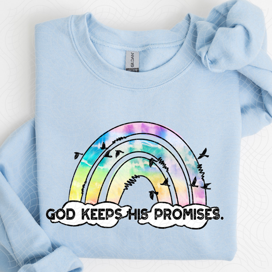 GOD KEEPS HIS PROMISES - DTF TRANSFER