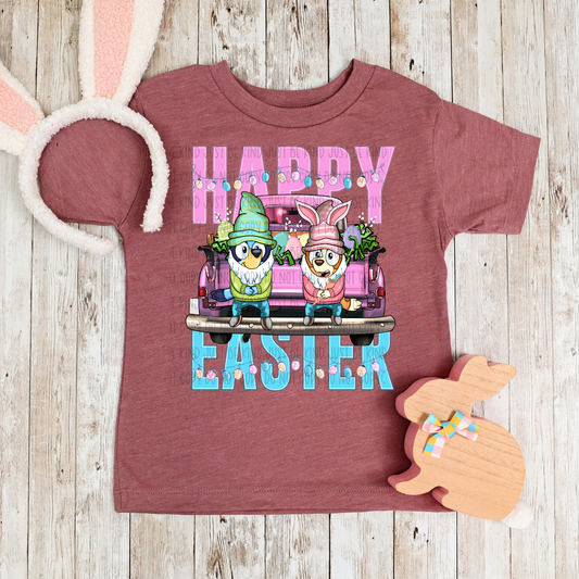 HAPPY EASTER DOGS - DTF TRANSFER