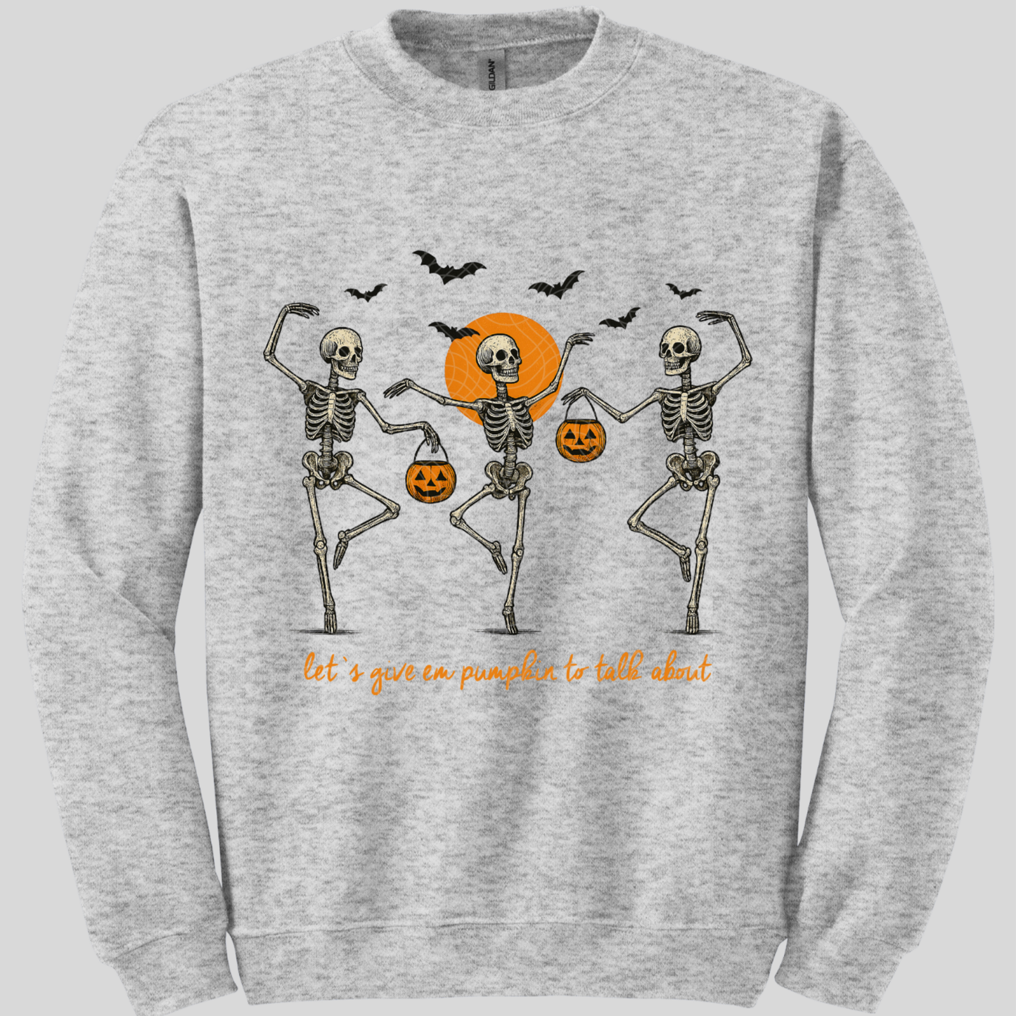 PUMPKIN TO TALK ABOUT ORANGE NO DISTRESS - DTF TRANSFER