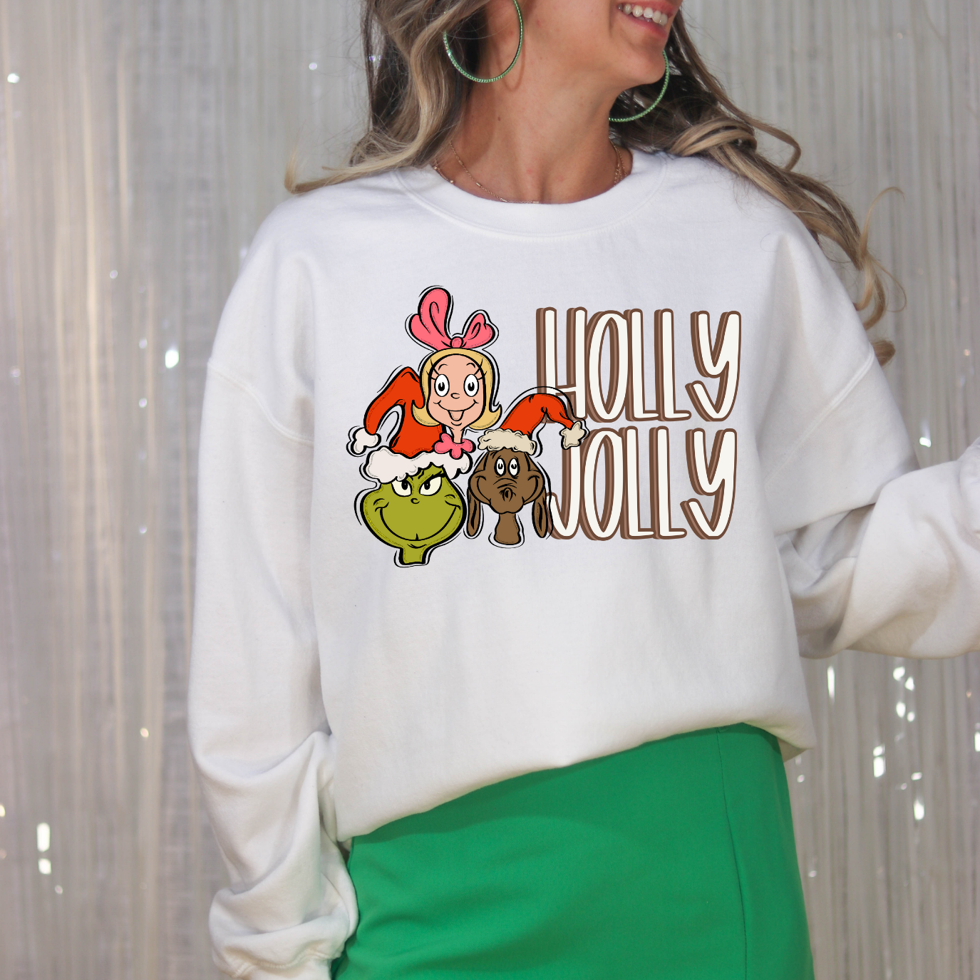HOLLY JOLLY - DTF TRANSFER